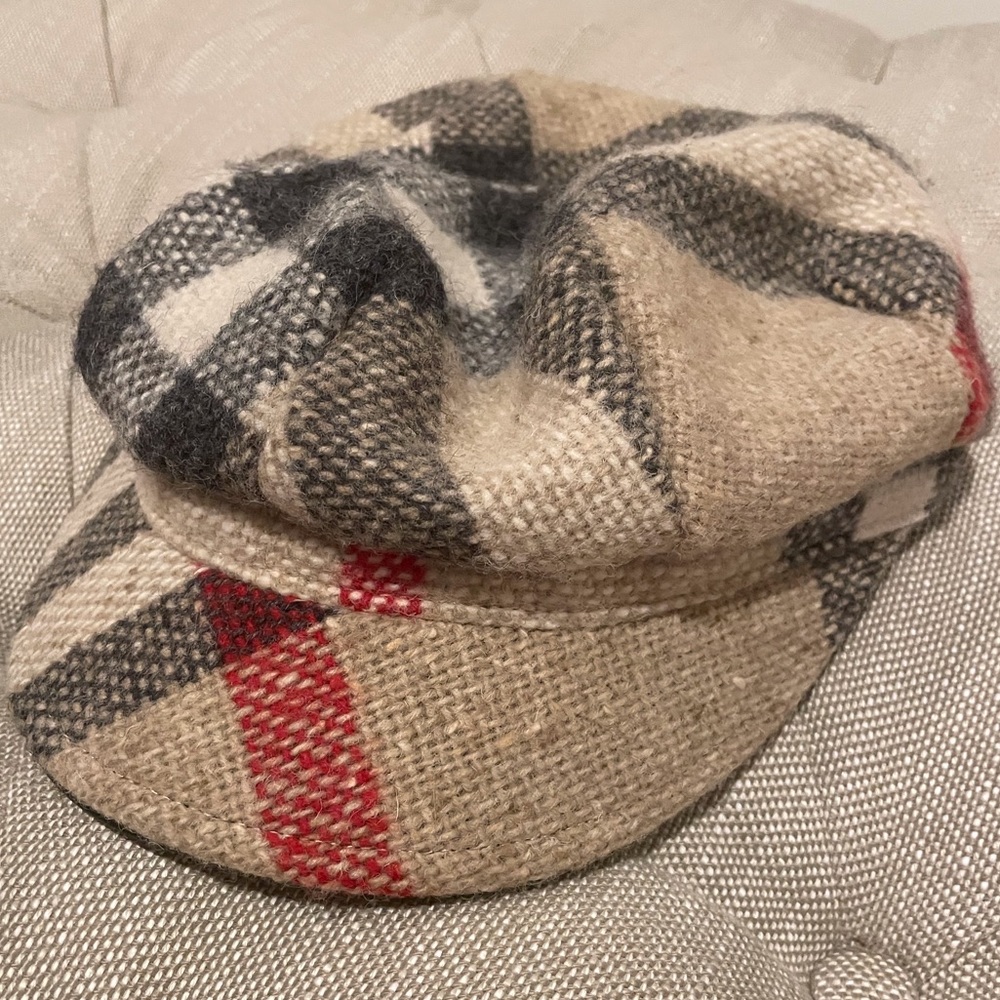 Burberry Wool cotton blend drivers cap